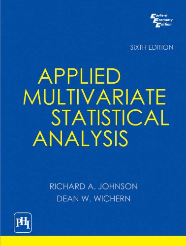 applied multivariate statistical analysis jw
